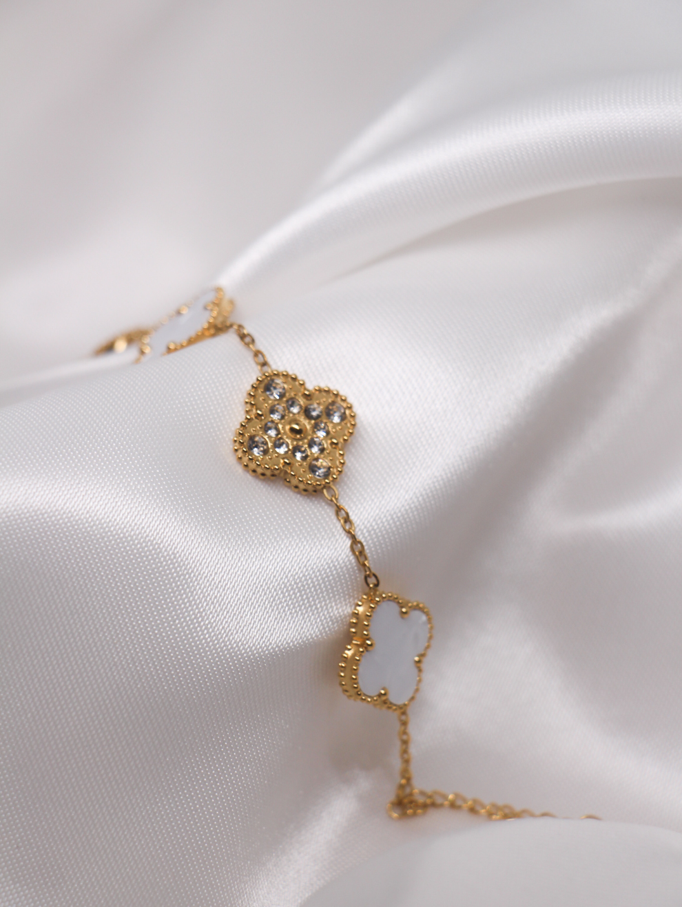 White Juliette Bracelet