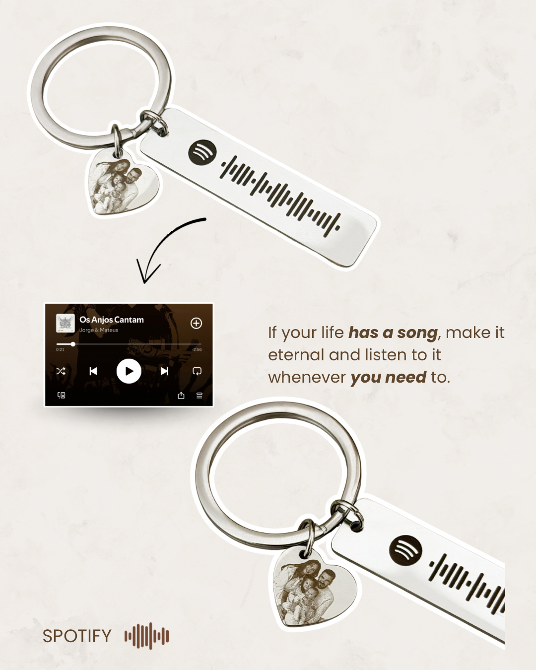 Keychain ♡ Spotilove ♡