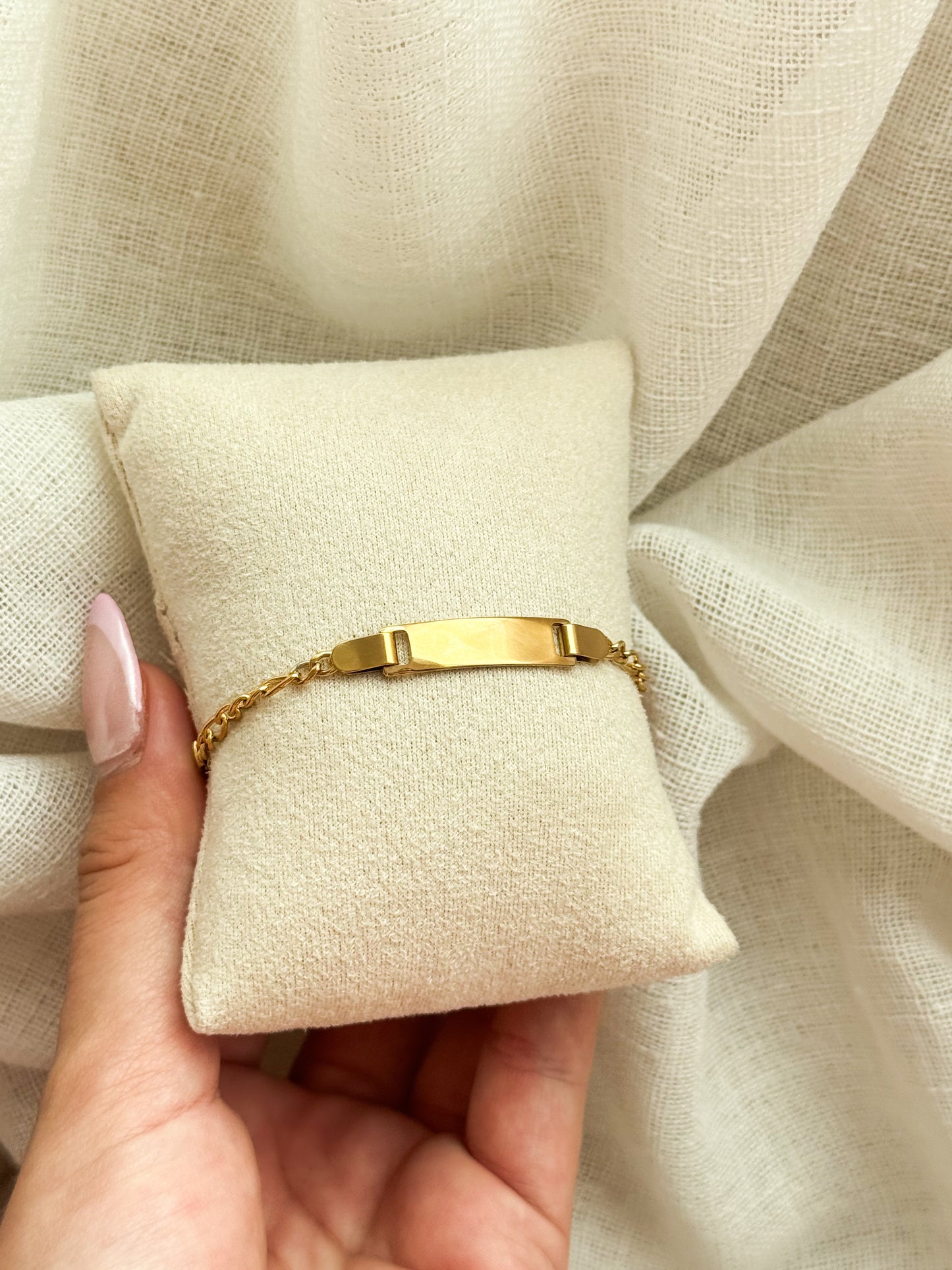 Eternal Memory - Bracelet KIDS | Simple model - Gold