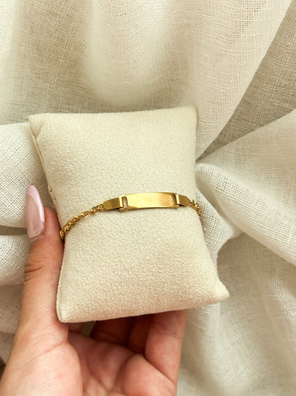 Eternal Memory - Bracelet KIDS | Simple model - Gold