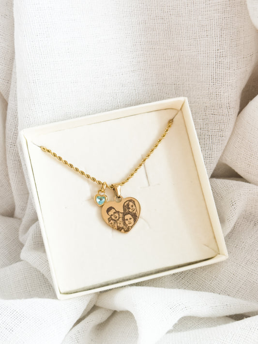 Eternal Memory - Heart | Twisted chain